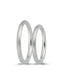 White Gold Wedding Band 2.40mm