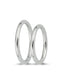 Beyaz Altın Alyans 2,40mm