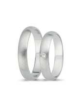 Beyaz Altın Alyans 4mm