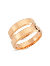 Rose Gold Wedding Band 5mm