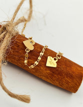 PIRLANT Kalpli Boomerang Altın Bileklik