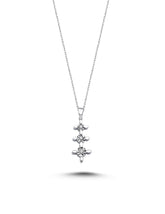 DIAMOND Jewelry/Necklace/Three-Stone Ring