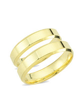 Yellow Gold Wedding Band 5mm
