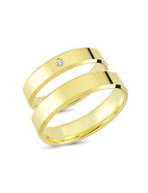 Yellow Gold Wedding Band 5mm