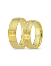 Yellow Gold Wedding Band 6mm