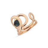 Taç İtalyan Rose Altın Yüzük