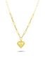 14 Ayar Kalpli Altın Kolye