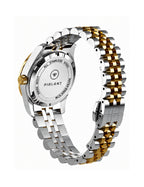 PIRLANT Siyah Sedef Kadranlı Taşlı Bicolor Kadın Kol Saati SBL01-2T-SİSE