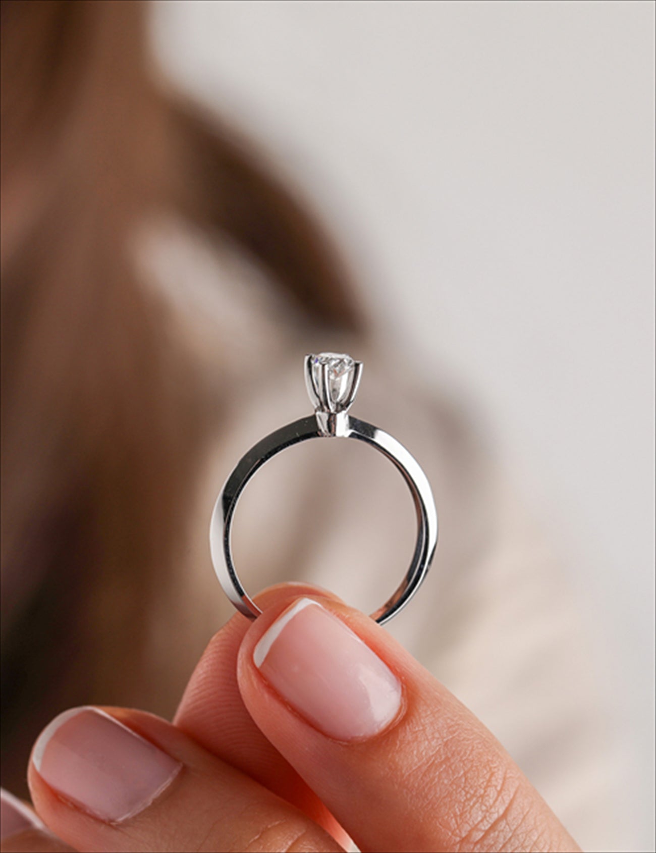 0,31 Karat Pırlanta Tektaş Yüzük