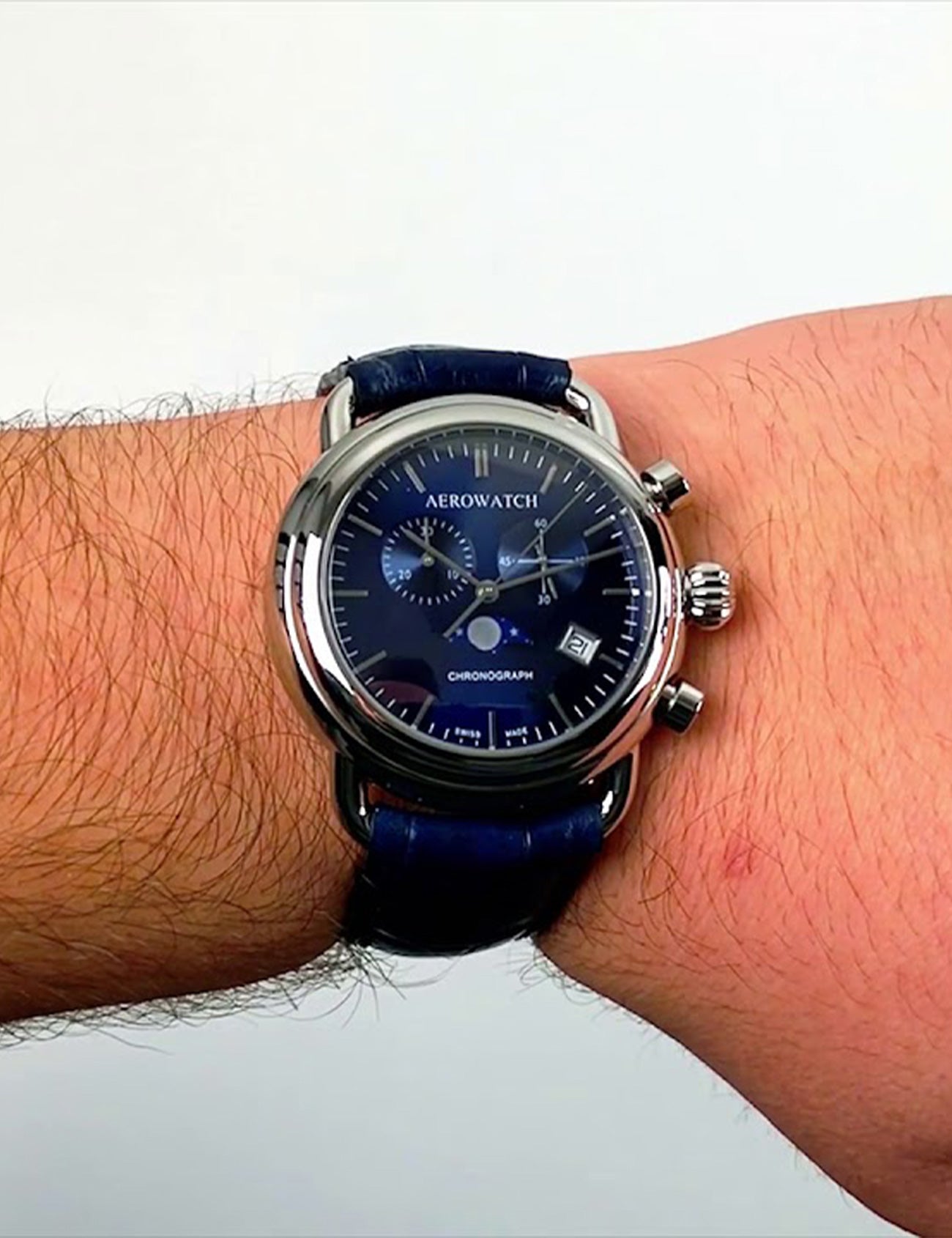 AEROWATCH Gent 1942 Chrono Quartz