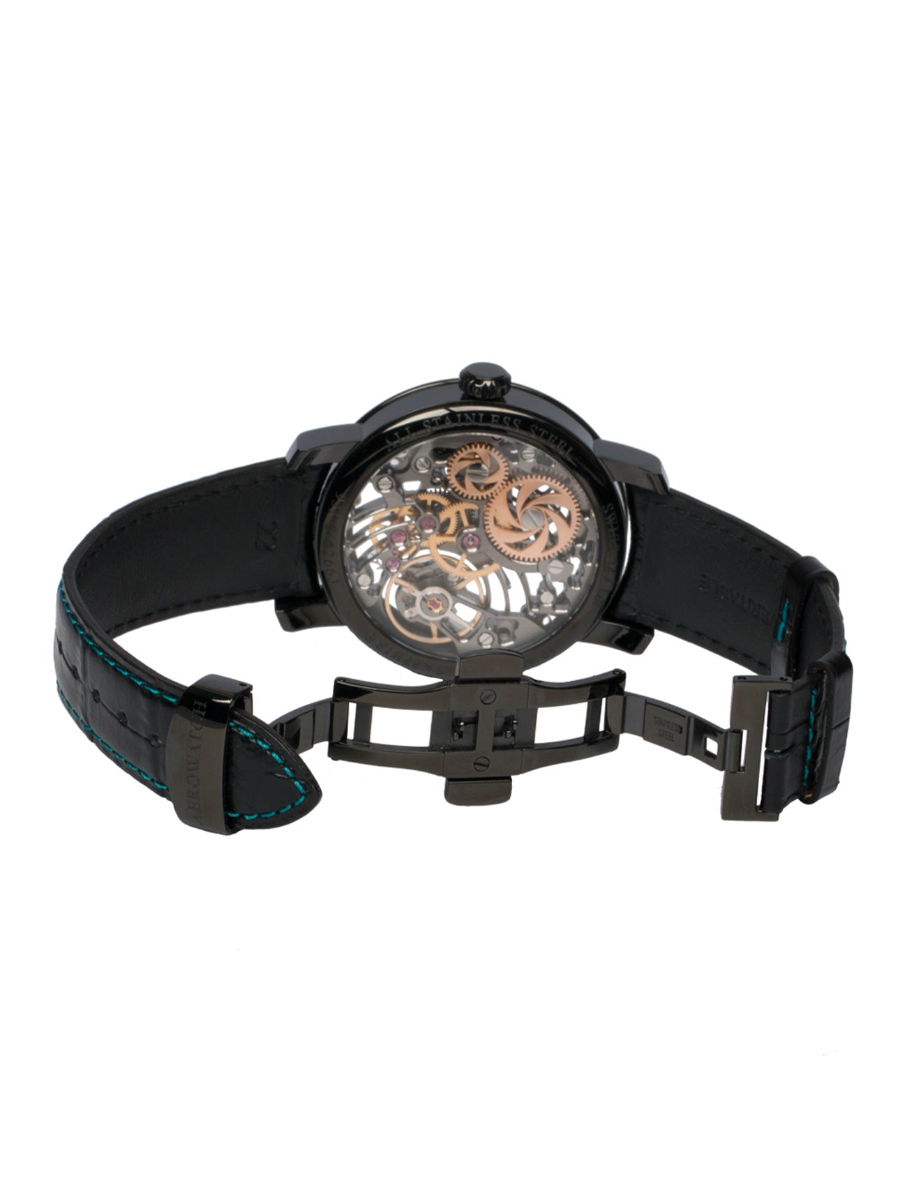 AEROWATCH Gent Renaissance Big Mechanical Skeleton