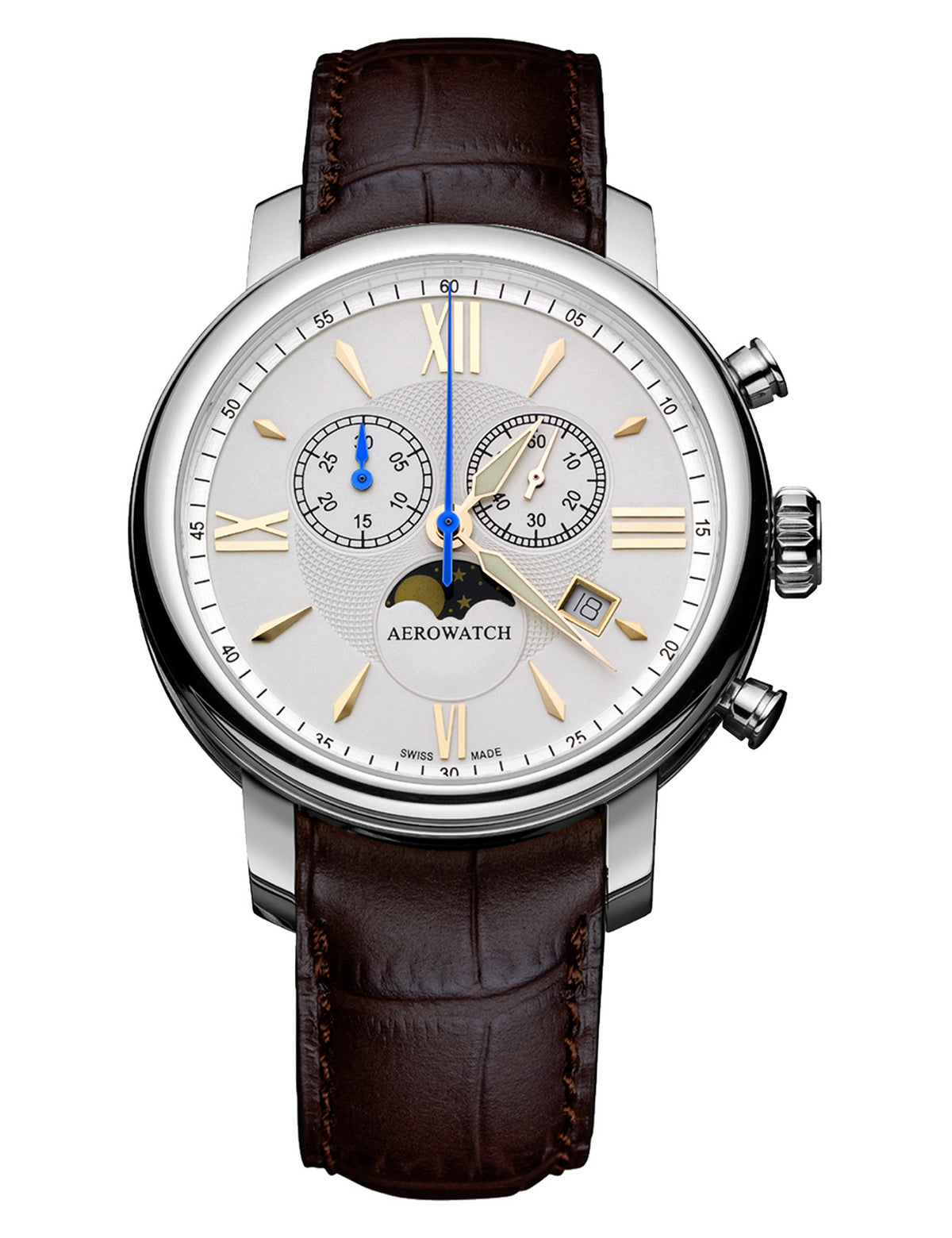 AEROWATCH Gent Renaissance Chronograph Moon-Phases