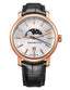 Meta Title: Kadın Kol Saati AEROWATCH Rose Gold Deri Kayış | Pırlant