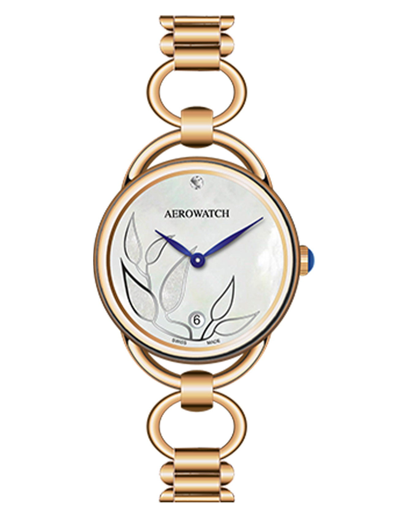 Aerowatch Sensual Classic Kadın Kol Saati Safir Camlı | Pırlant Ürün ana görseli