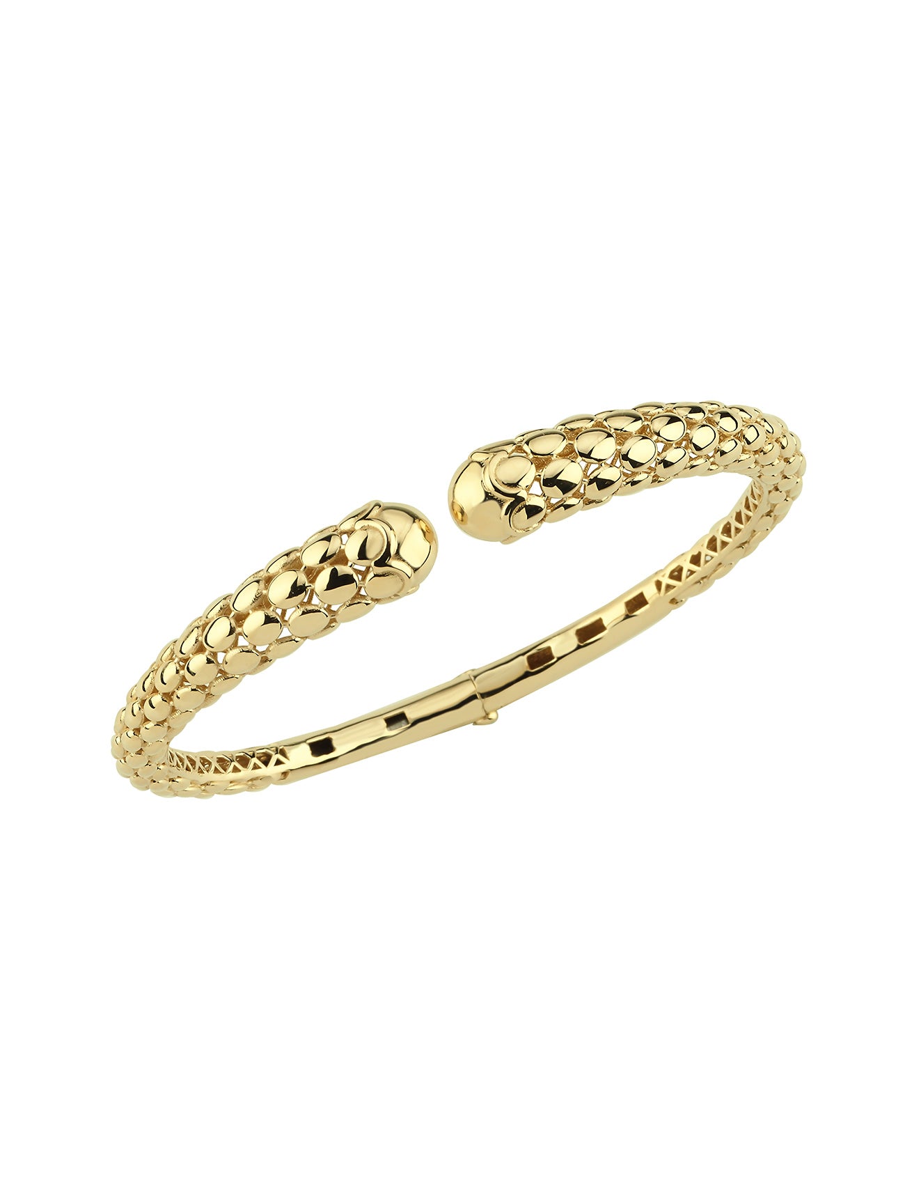 14 Ayar Tasarım Altın Kelepçe Bileklik