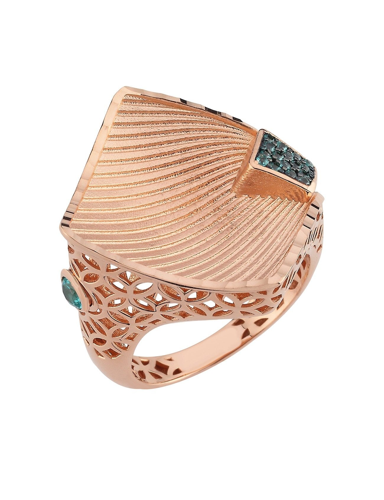 خاتم ذهبي مصمم Ürün ana görseli