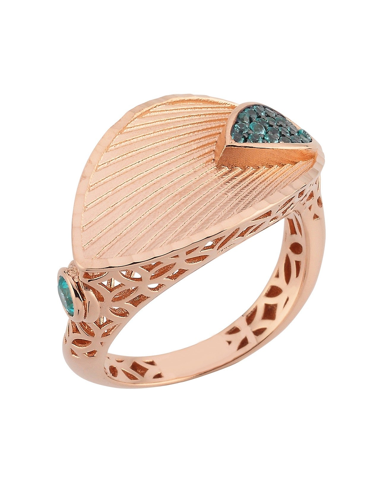 خاتم من الذهب والألماس Ürün ana görseli