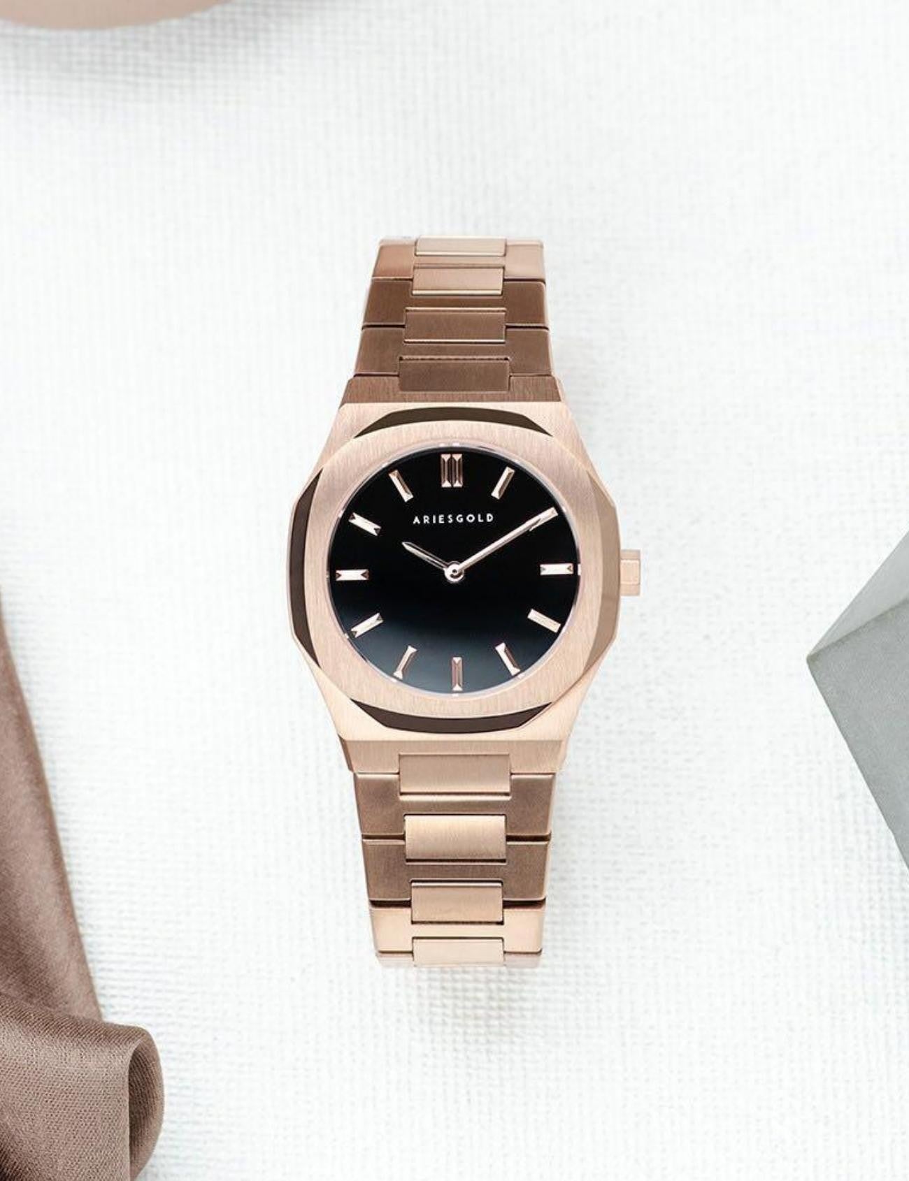 ARIES GOLD L 1032 RG-BKRG Kadın Kol Saati