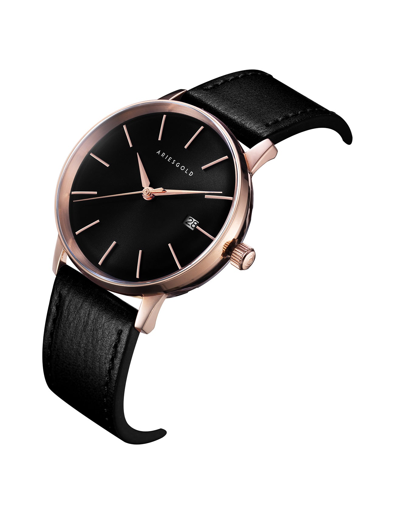 ARIES GOLD G 9026 RG-BK Erkek Kol Saati