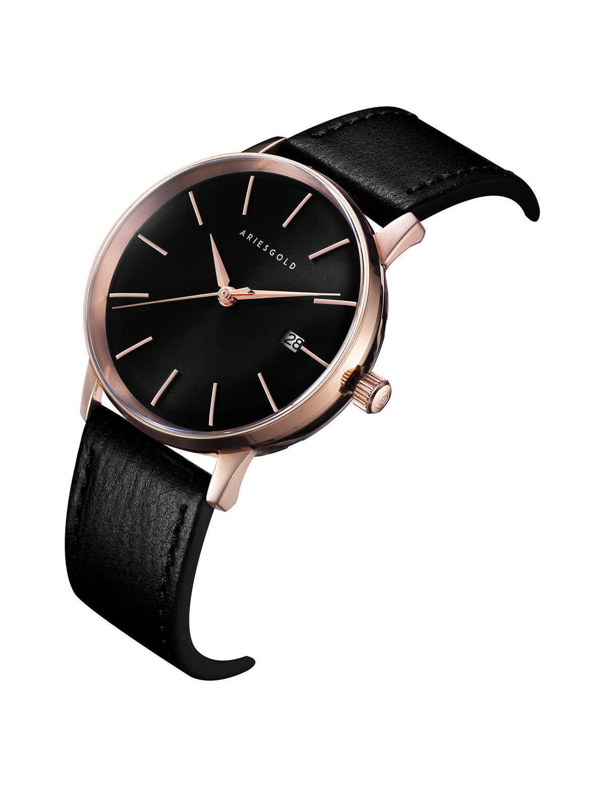 ARIES GOLD G 9026 RG-BK Erkek Kol Saati