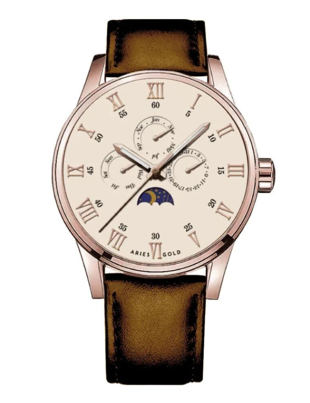 ARIES GOLD G 7019 RG-BEI Erkek Kol Saati Ürün ana görseli