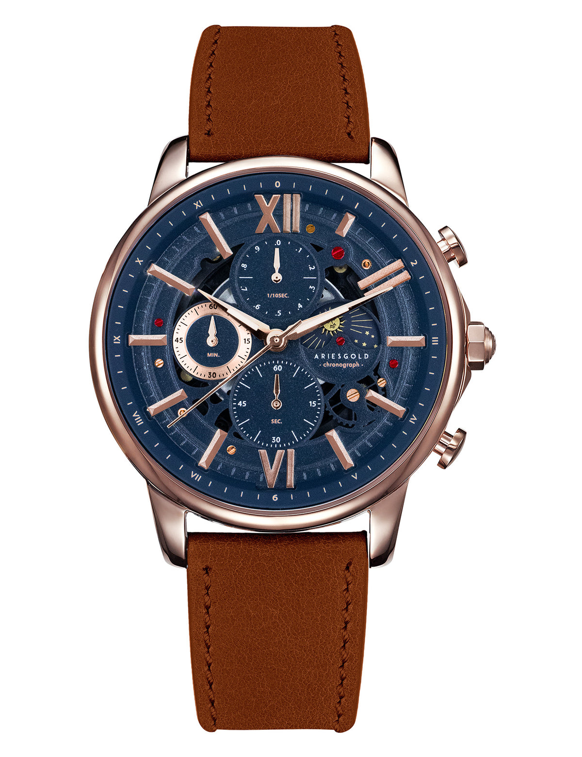 ARIES GOLD G 7013 RG-BURG Erkek Kol Saati