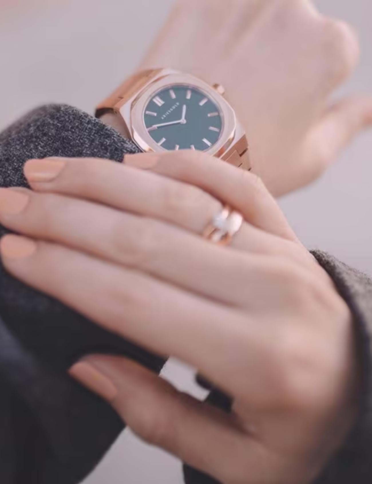 ARIES GOLD L 1032 RG-BKRG Kadın Kol Saati