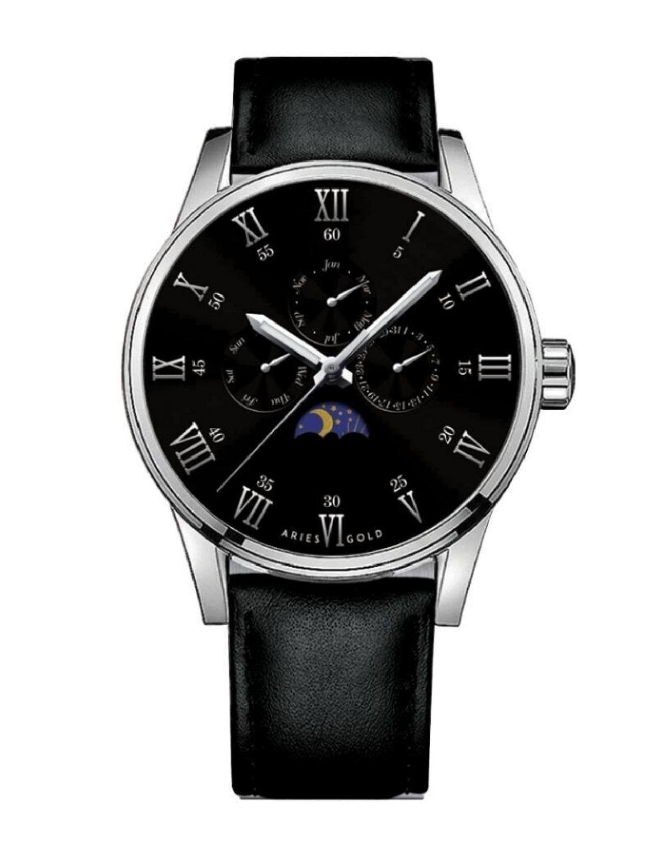 ARIES GOLD G 7019 S-BK Erkek Kol Saati Ürün ana görseli