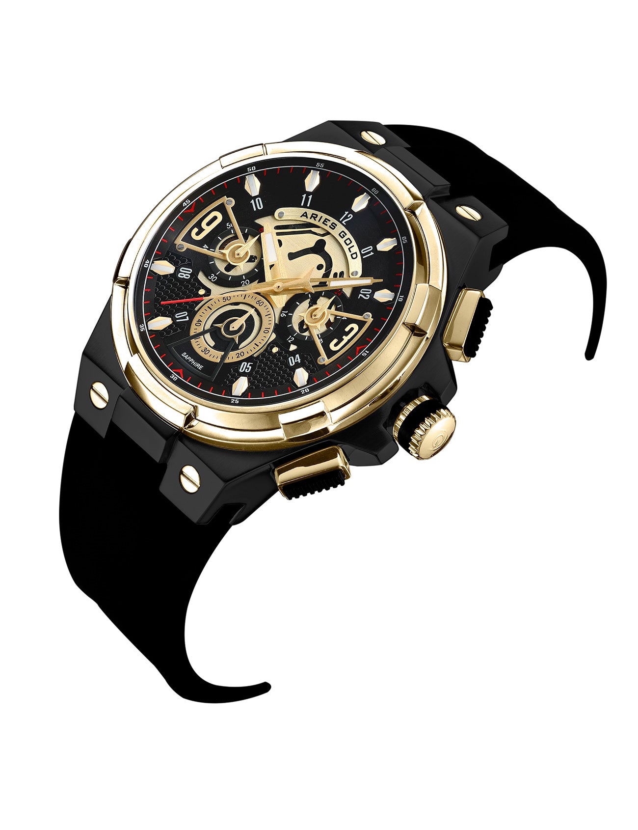 ARIES GOLD G 7016 BKG-BKG Erkek Kol Saati