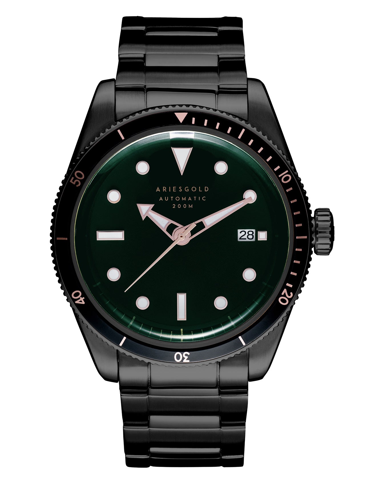 ARIES GOLD G 9027 BK-GNRG Erkek Kol Saati