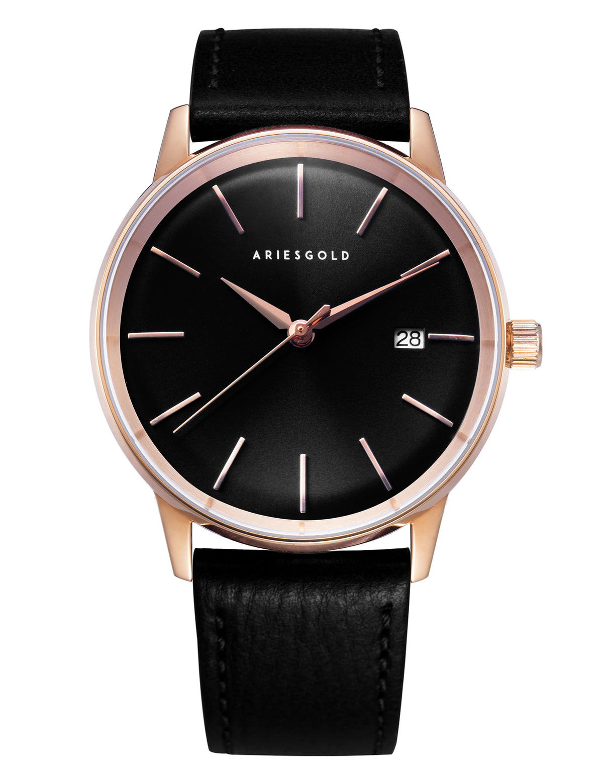 ARIES GOLD G 9026 RG-BK Erkek Kol Saati