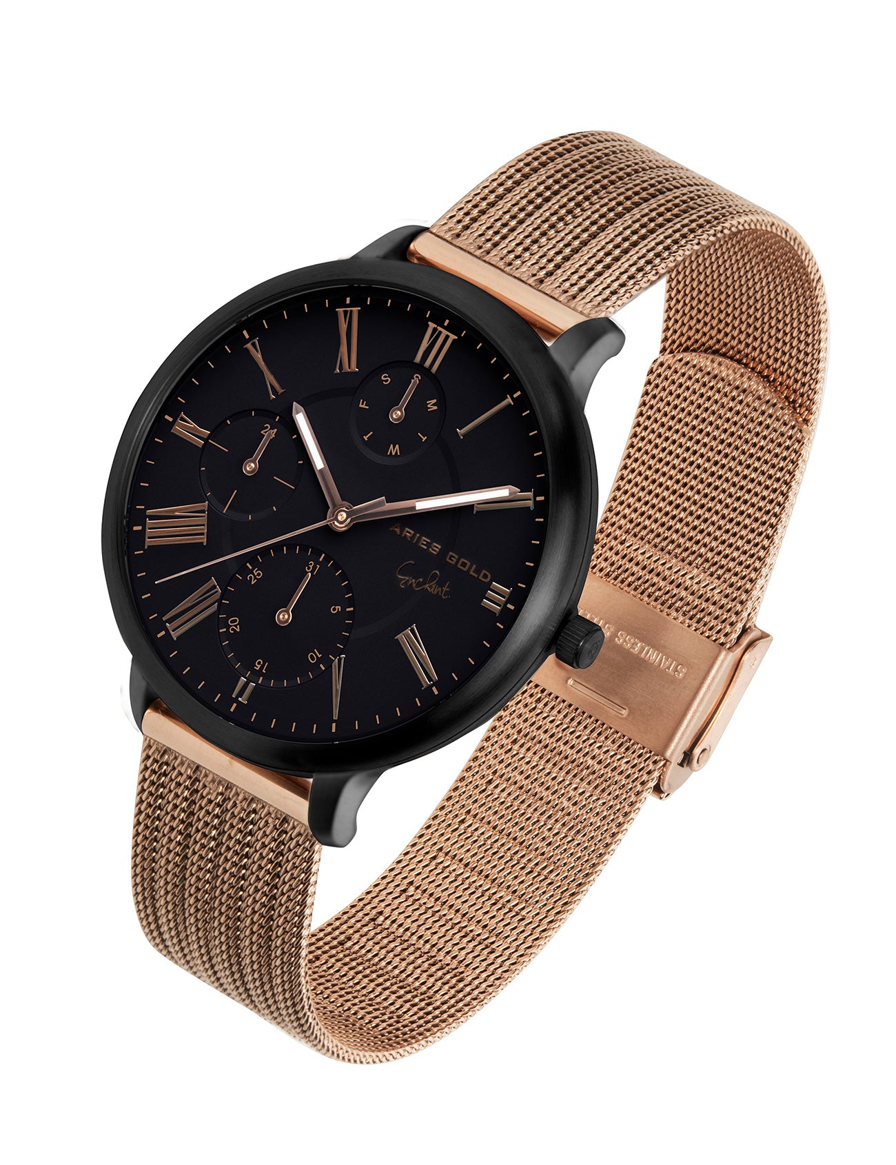 ARIES GOLD L 5034 BK-BK Kadın Kol Saati