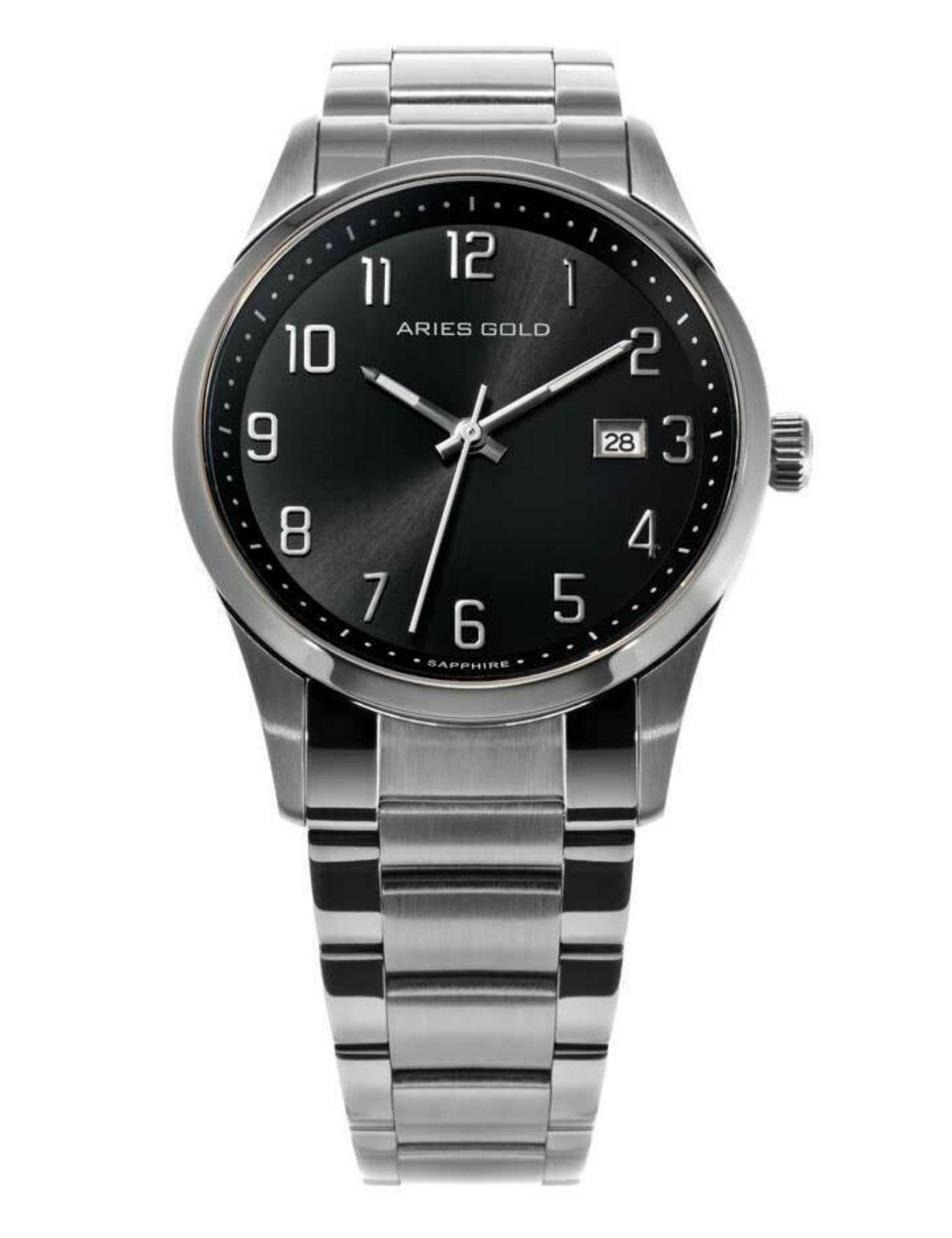 ARIES GOLD G 120B S-BKNUM Erkek Kol Saati