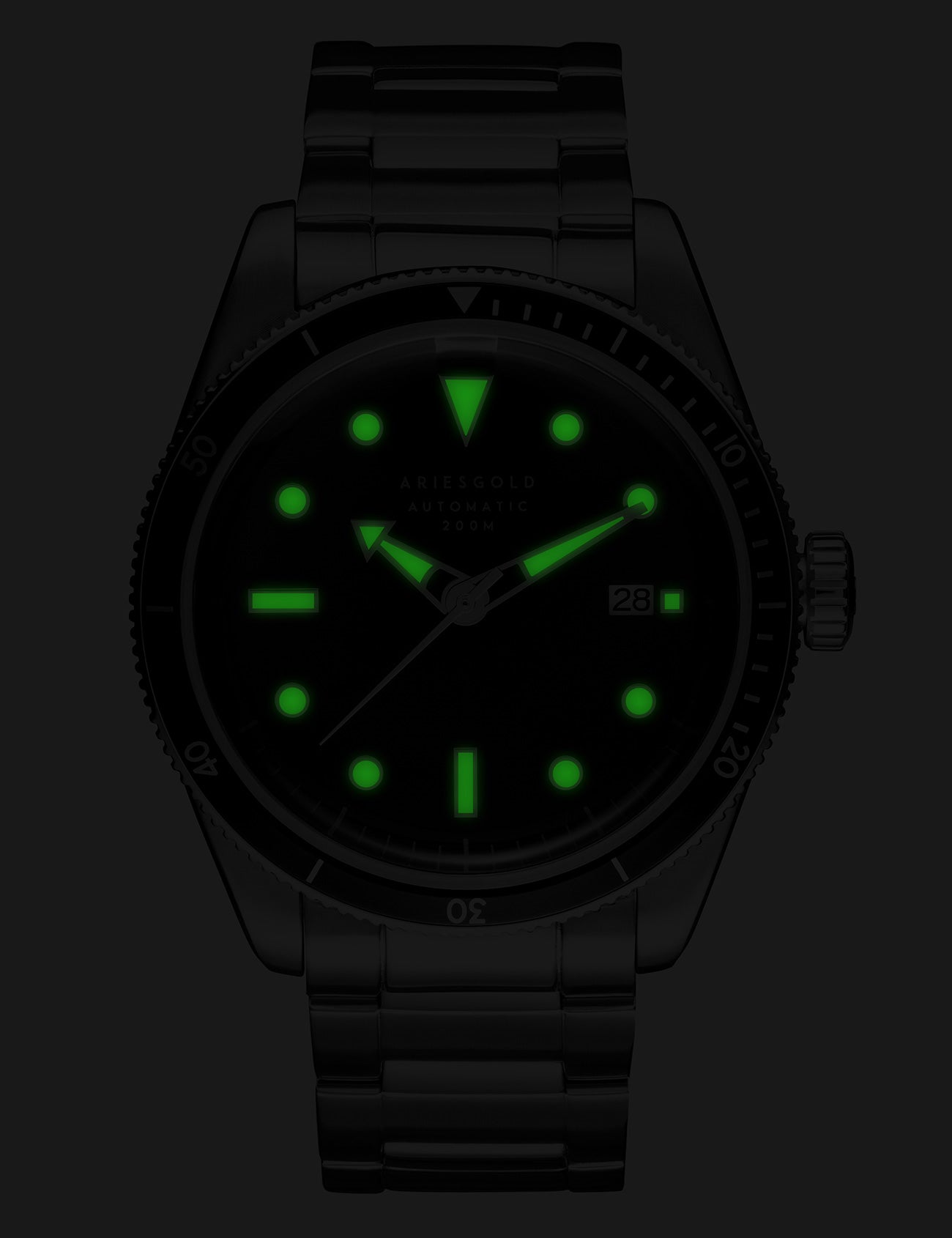 ARIES GOLD G 9027 S-BK Erkek Kol Saati