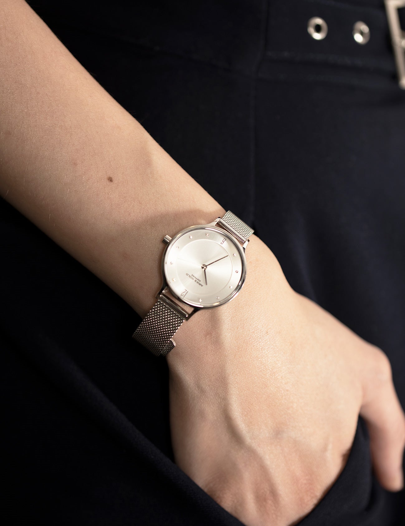 ARIES GOLD L 5033Z S-W Kadın Kol Saati