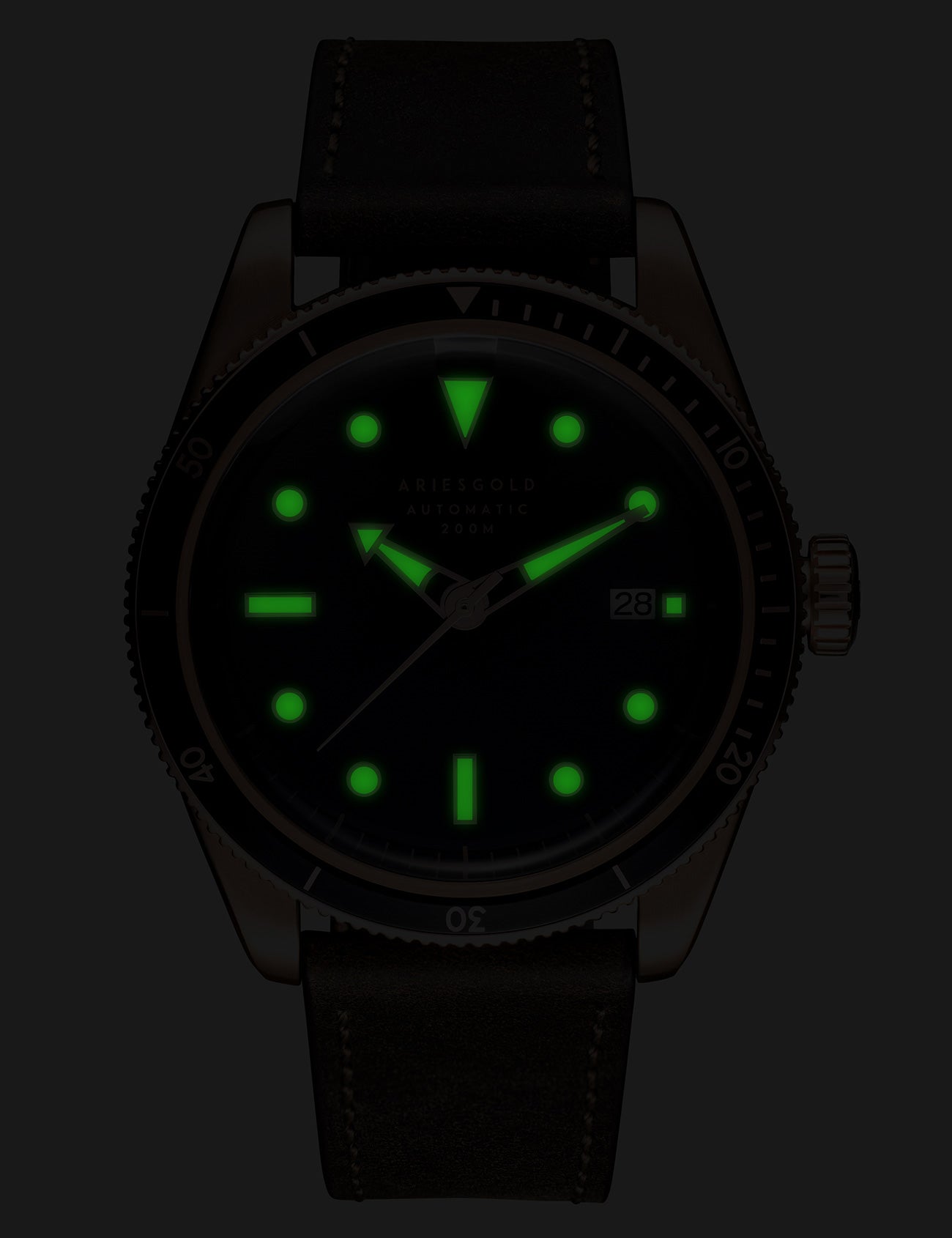 ARIES GOLD G 9027 RG-BKRG Erkek Kol Saati