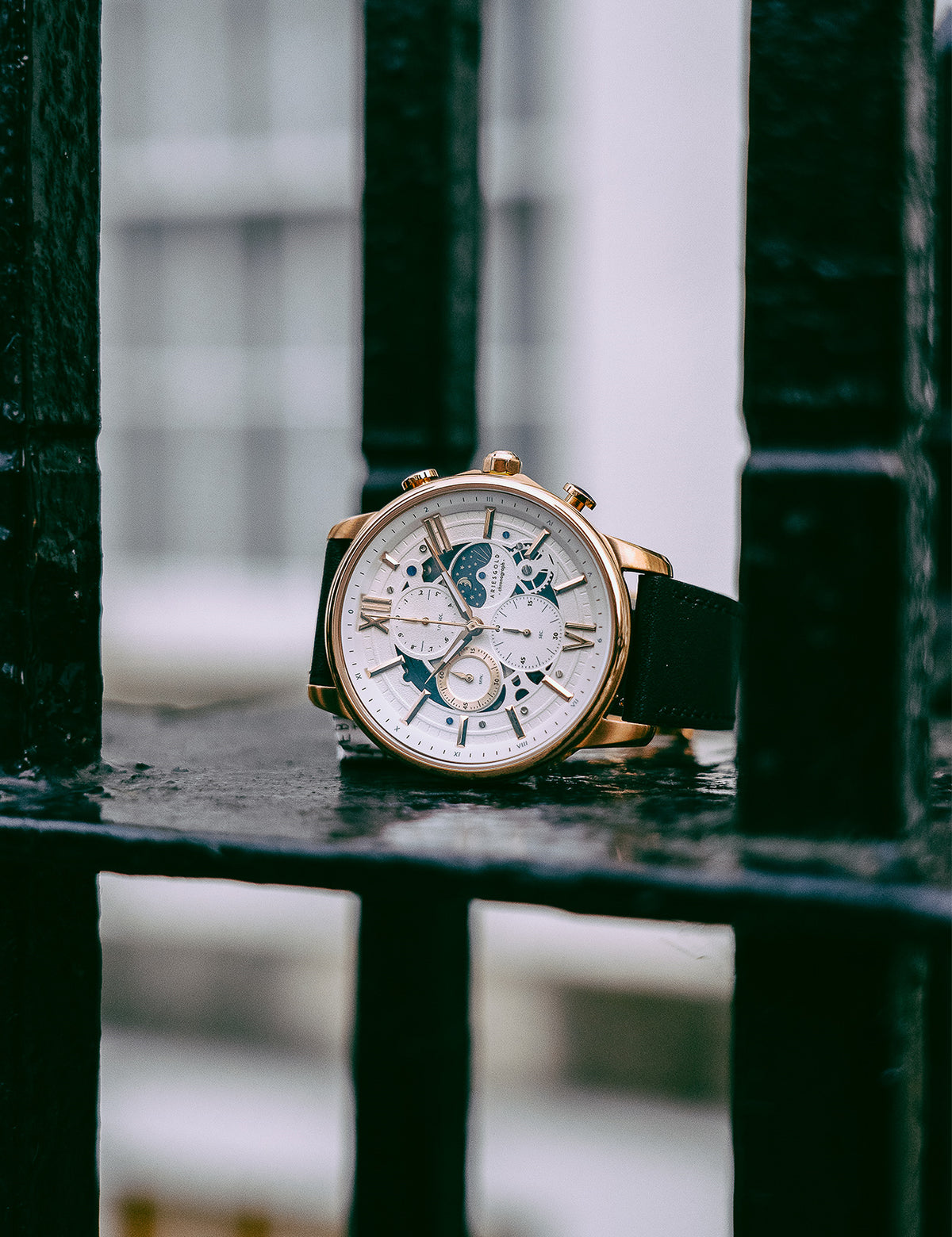 ARIES GOLD G 7013 RG-W Erkek Kol Saati