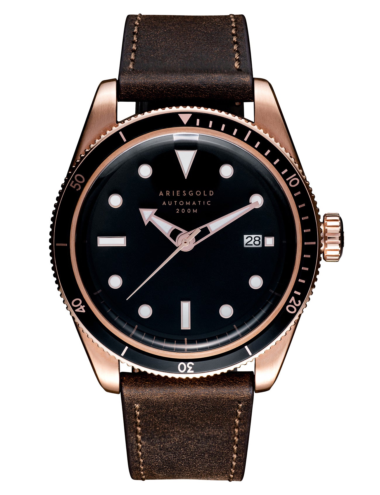 ARIES GOLD G 9027 RG-BKRG Erkek Kol Saati