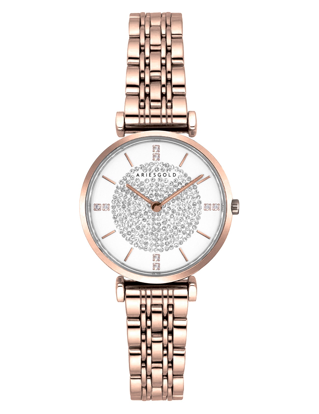 ساعة نسائية من طراز ARIES GOLD L 5039Z RG-W