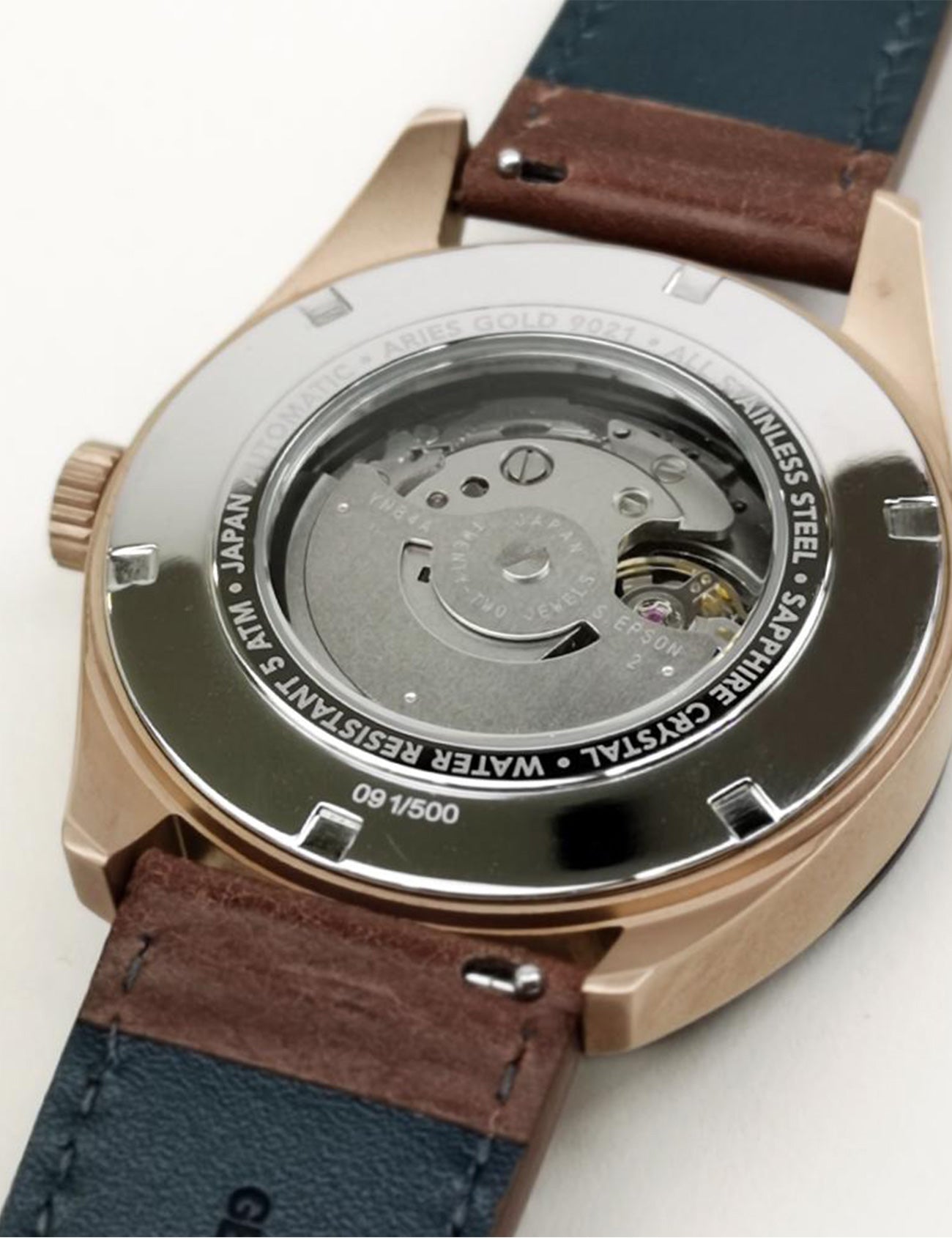 ARIES GOLD G 9021 RGBK-BR Erkek Kol Saati