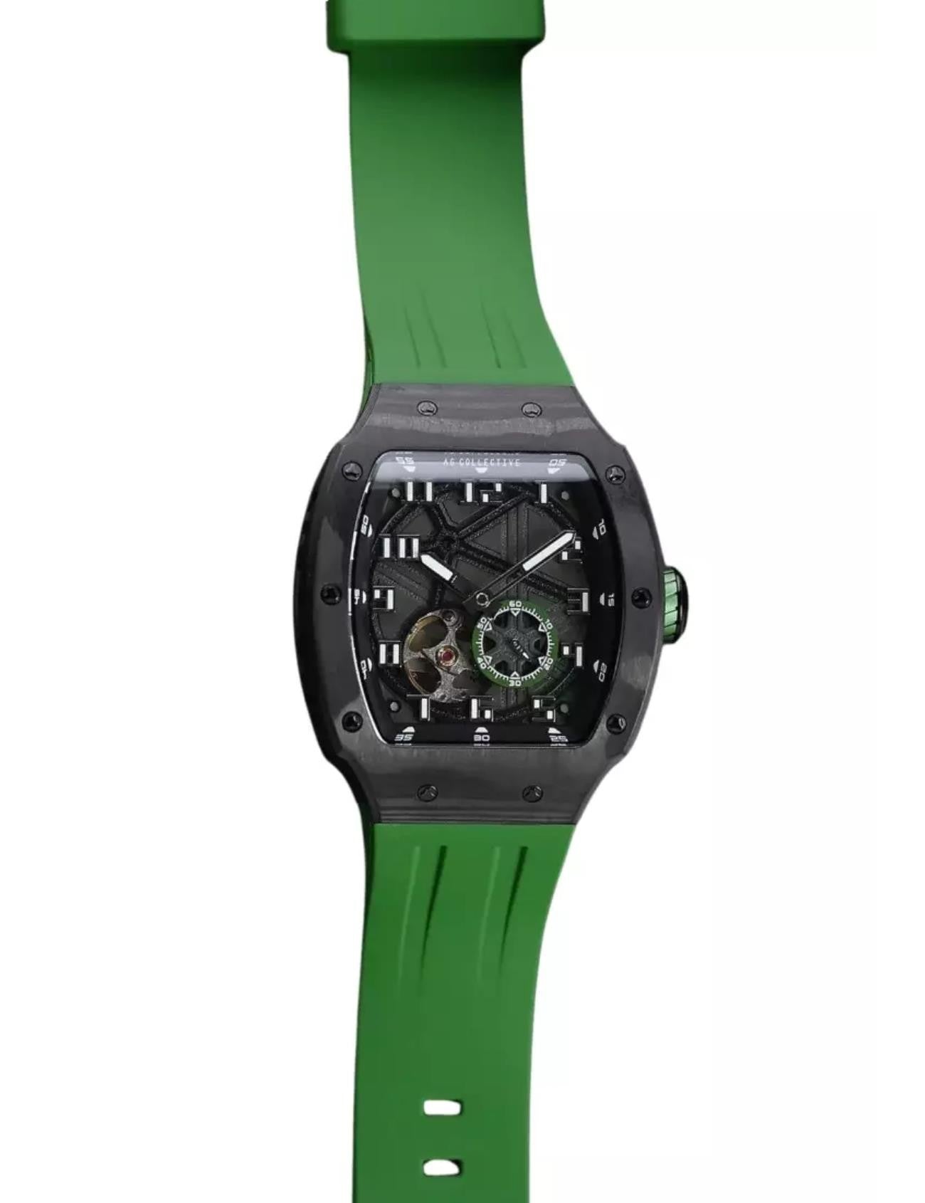 ARIES GOLD G 8047 BK-BKGN Men's Watch