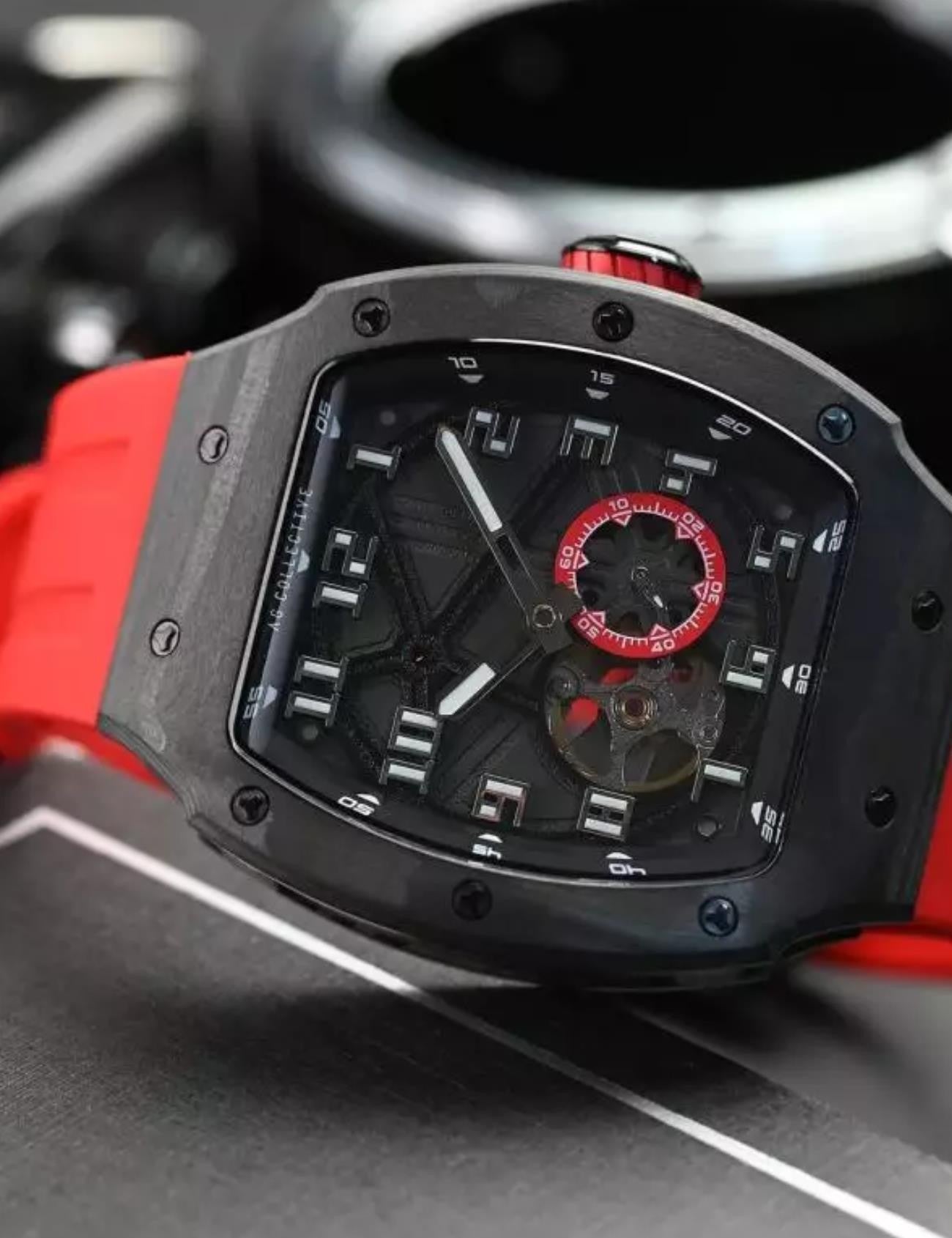 ARIES GOLD G 8047 BK-BKR Men's Watch Secondary image