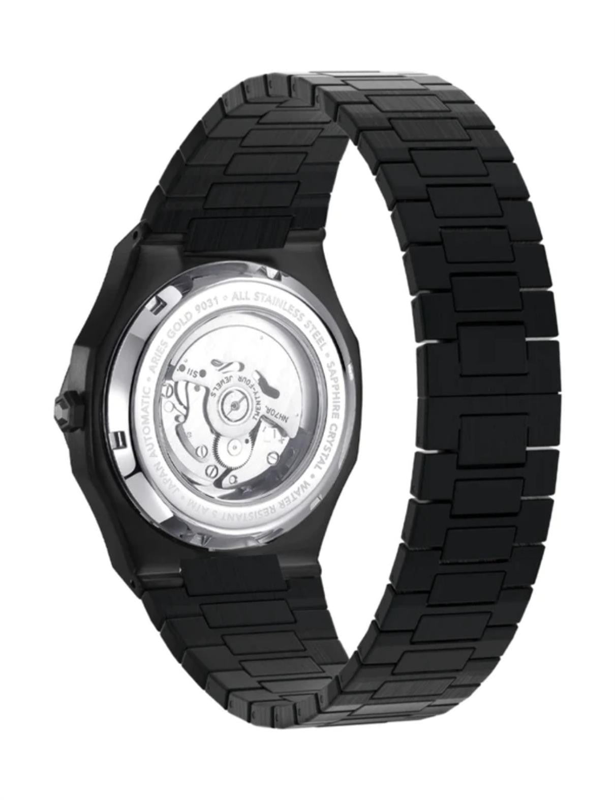 ARIES GOLD G 9031 BK-GN Erkek Kol Saati