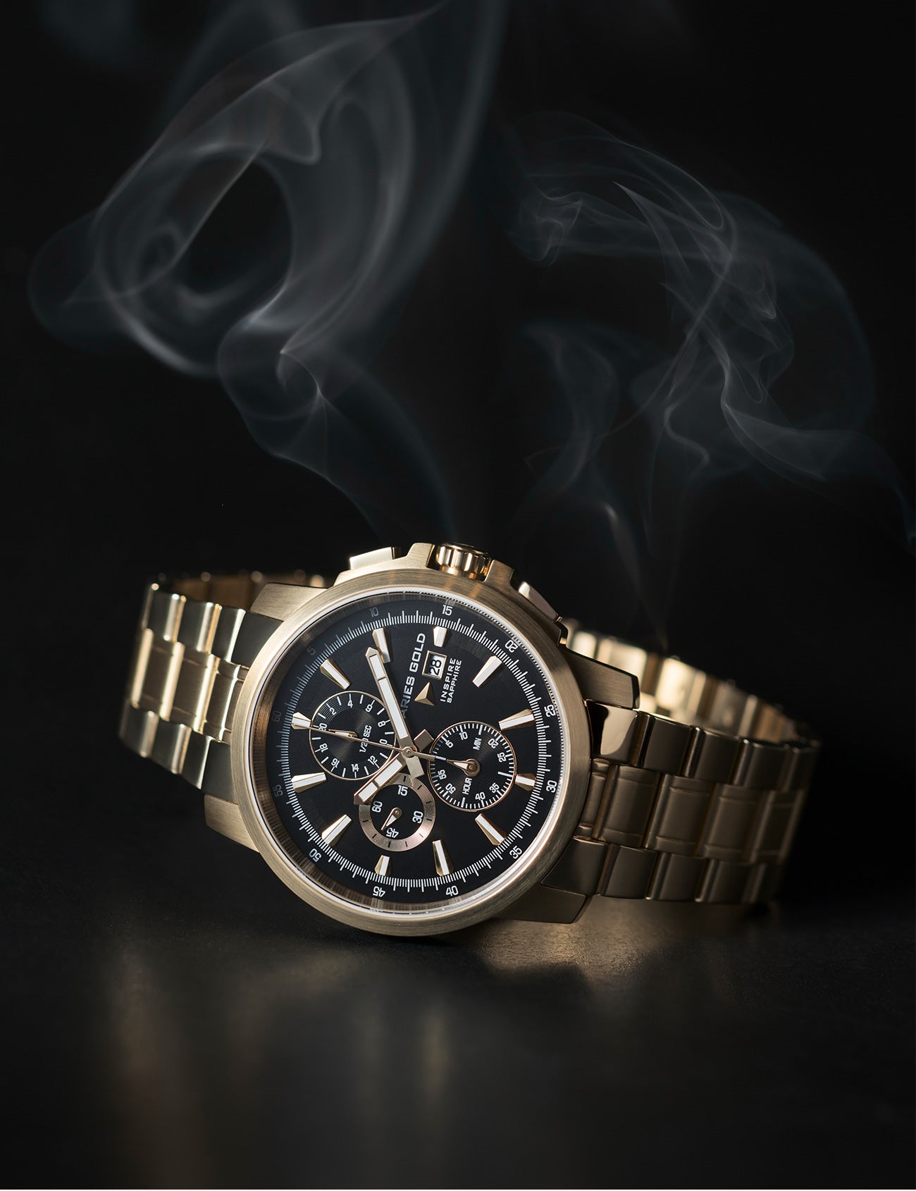 ARIES GOLD G 7301 G-BK Erkek Kol Saati