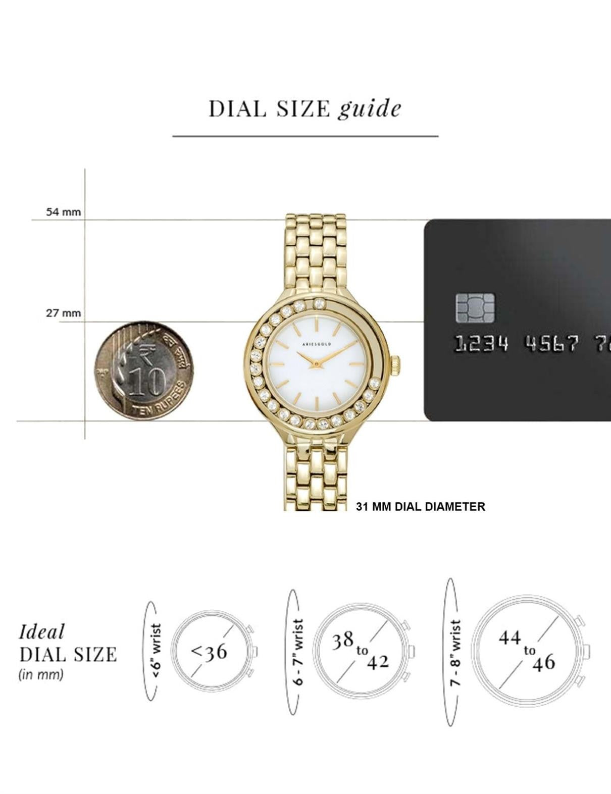 ARIES GOLD L 5041 G-MP Kadın Kol Saati