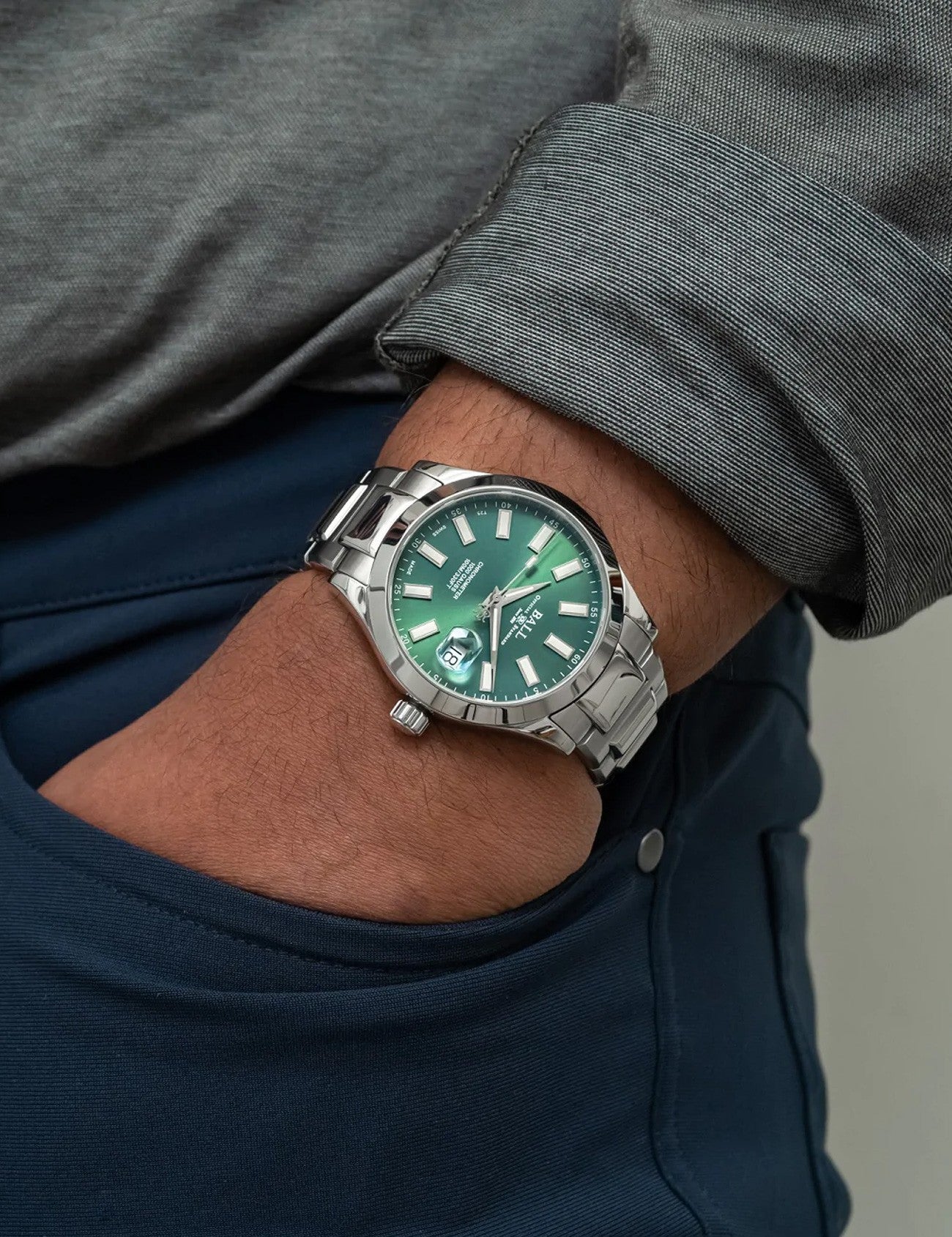 BALL NM9026C-S6CJ-GR Erkek Kol Saati