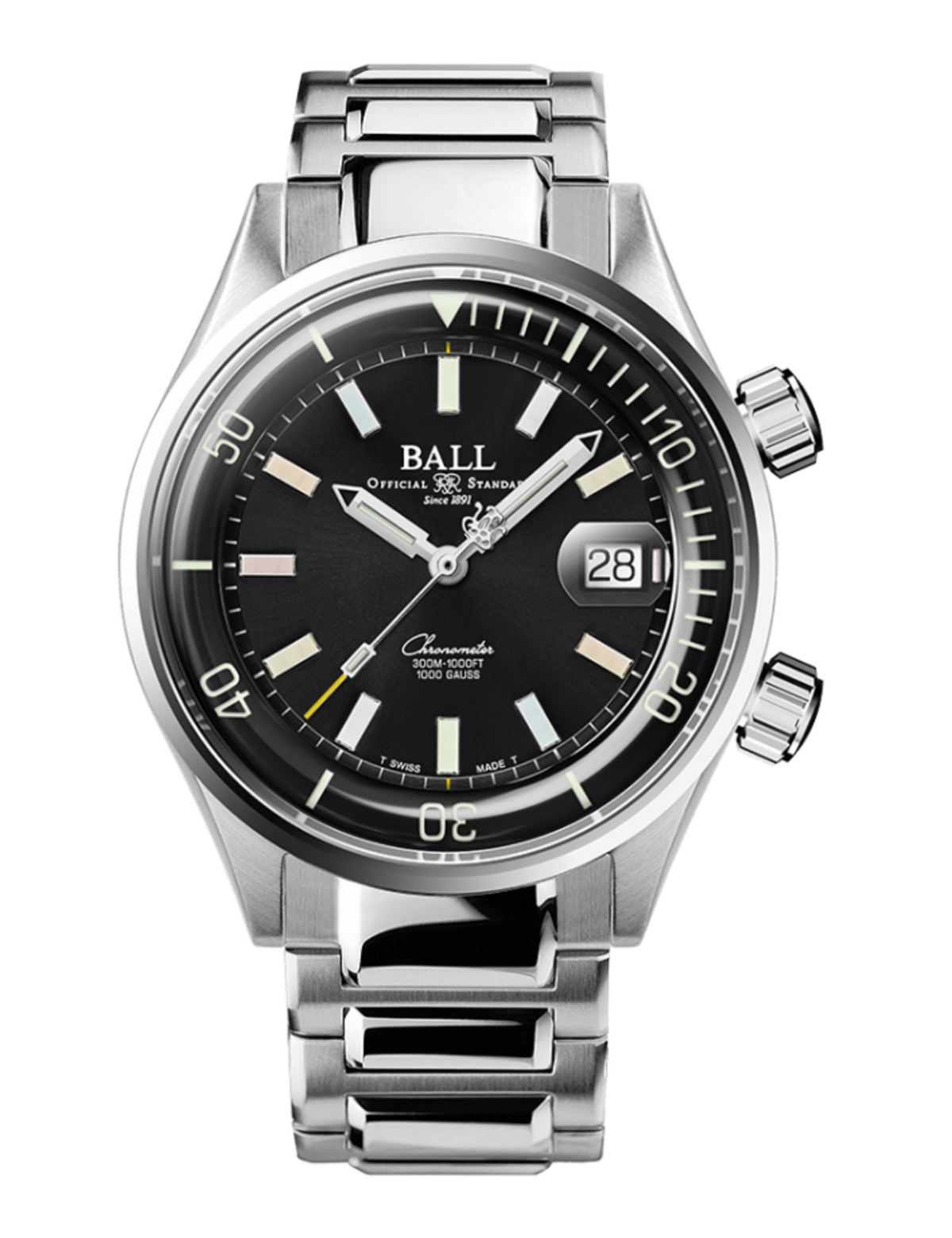 BALL DM2280A-S1C-BKR Erkek Kol Saati