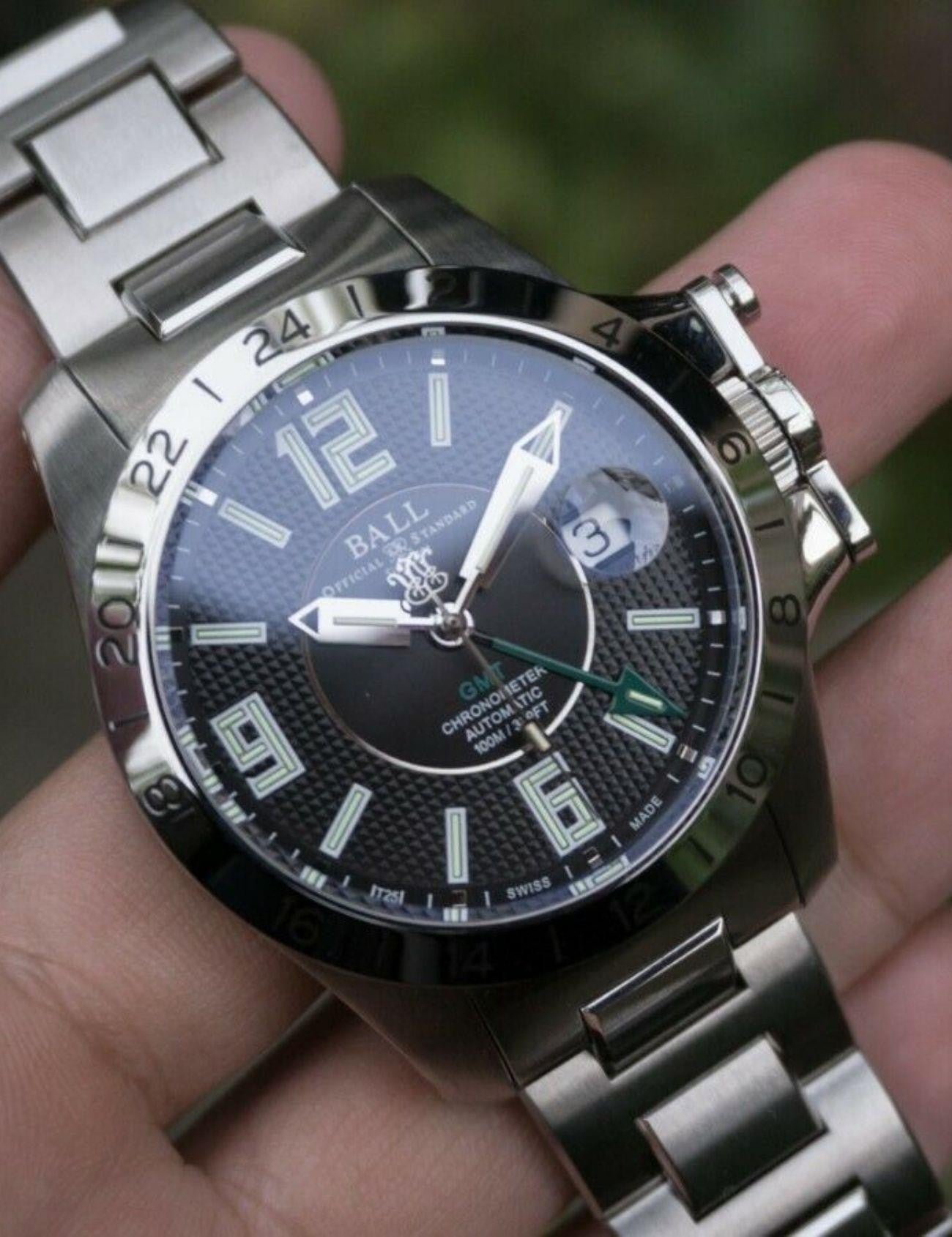 BALL Engineer Hydrocarbon Magnate GMT COSC