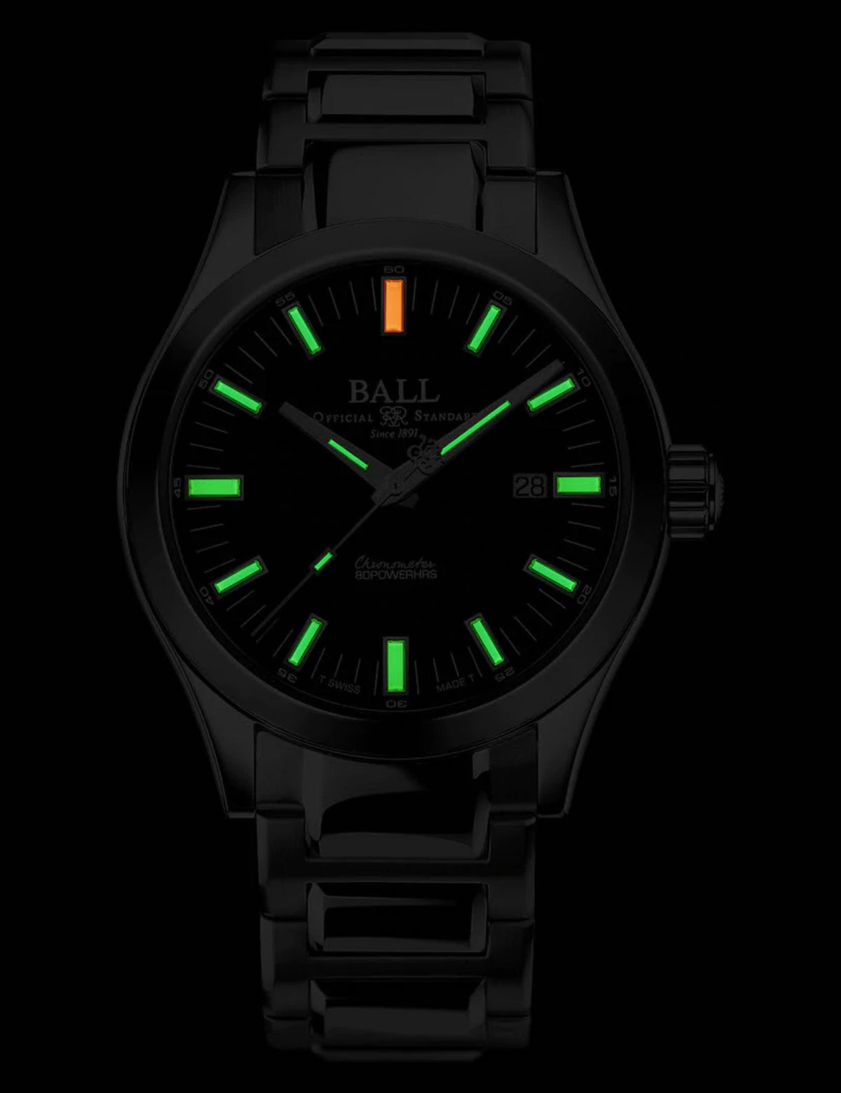 BALL NM2128C-S1C-BK Men's Wristwatch 