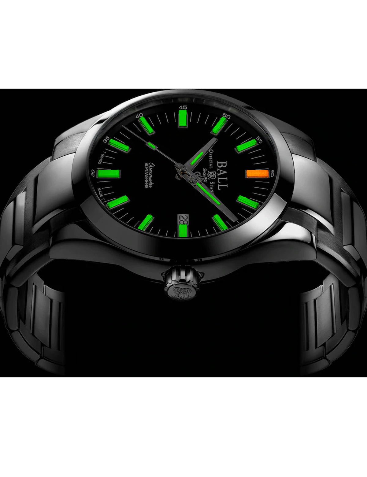 BALL NM2128C-S1C-BK Men's Wristwatch 